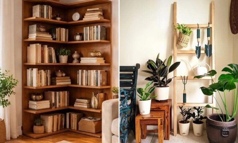 How to Fill an Empty Corner in a Living Room with Stylish Decor