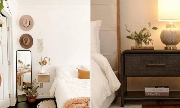 How to Style Bedroom Nightstand for a Cozy & Beautiful Bedroom Look