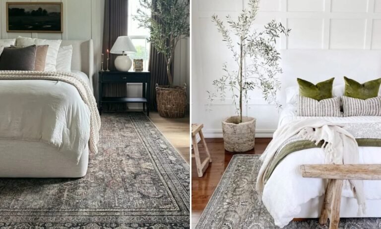 How to Layer Rugs in Your Bedroom for a Chic Look